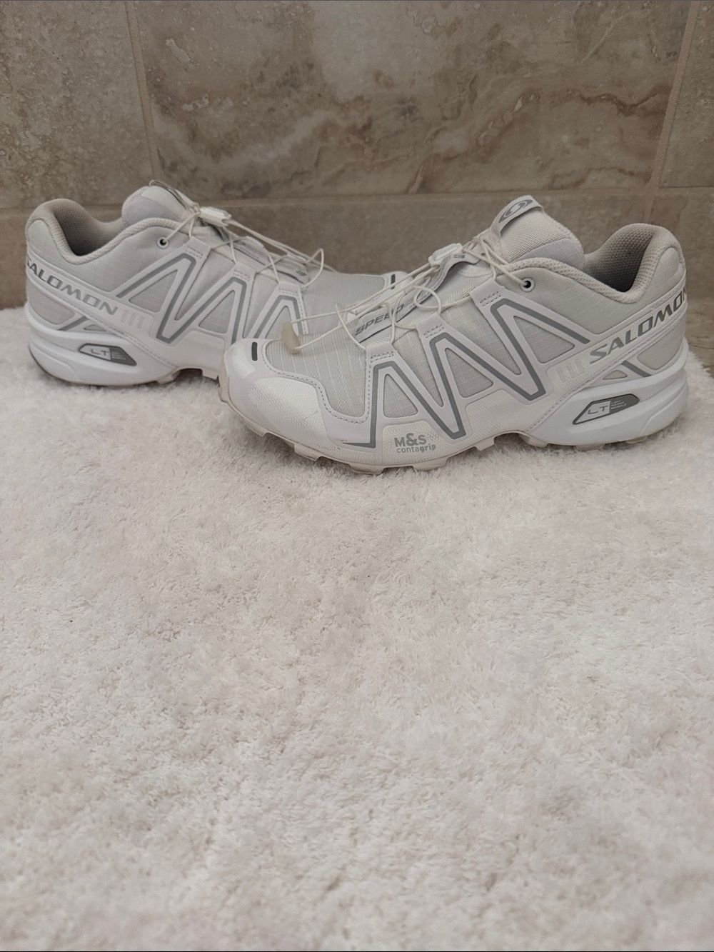 Salomon Women’s White Trail Running Sneakers